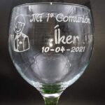 Copas personalizadas niño Comunión 65cl