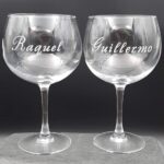 Copas transparentes sólo nombre 65cl