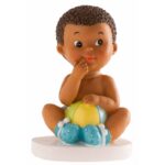 Figura para tarta bebé pelota