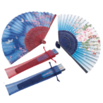 detalle boda abanico estampado