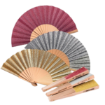 Abanico brillantina boda