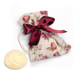 Bolsa flores rústica con jabón