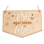 cartel madera pajes