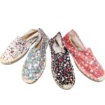 Alpargatas para invitadas florecitas