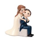 Figura tarta boda novio sentado