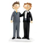 Figura tarta de boda gay