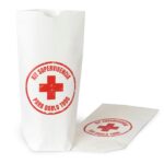 Bolsa papel blanco Kit Supervivencia.