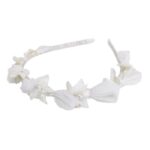 Diadema blanca para Comunión