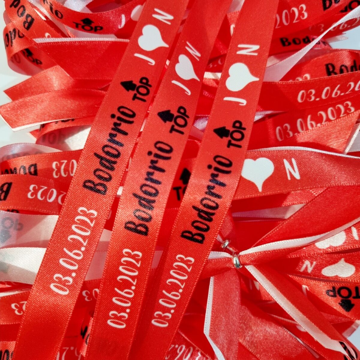 pulseras bodorrio top rojo