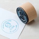 Sello personalizado redondo Primera Comunión niño