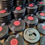 Abrebotellas con imán disco vinilo