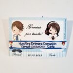 Pulsera tela hermanos Comunión