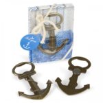 Abridor marinero con imán con botella de vino regalos boda - Imagen 2