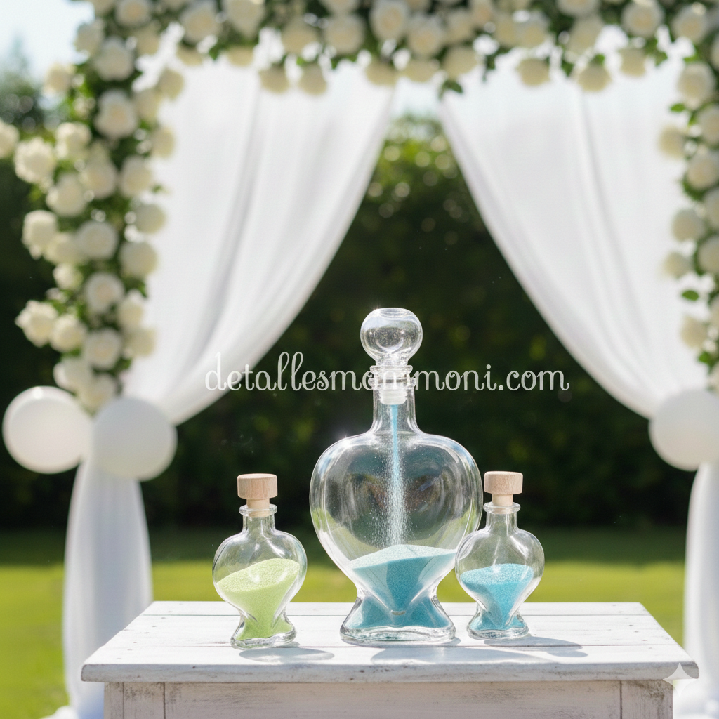 Botellas para ceremonia arena