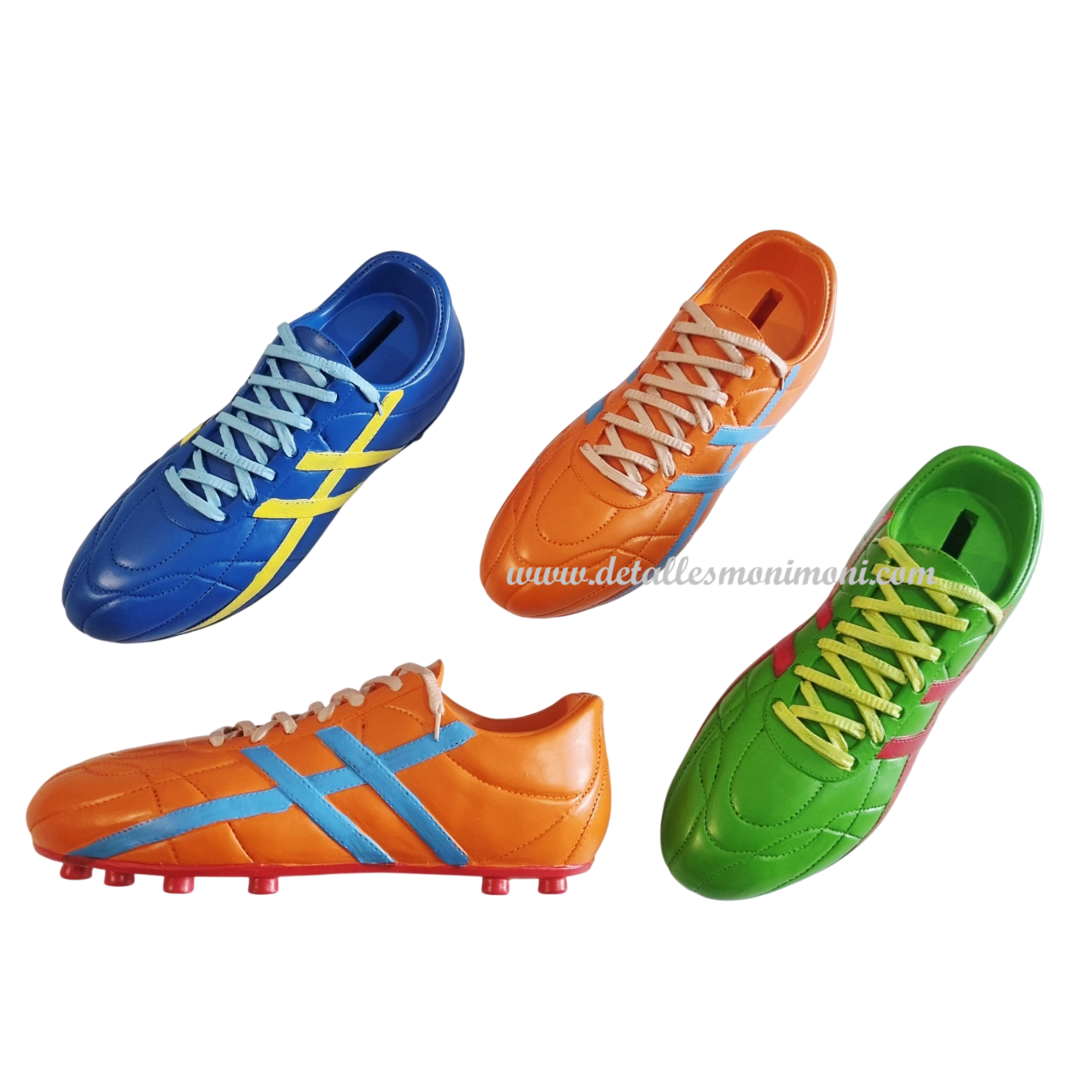 Hucha bota futbol con tacos