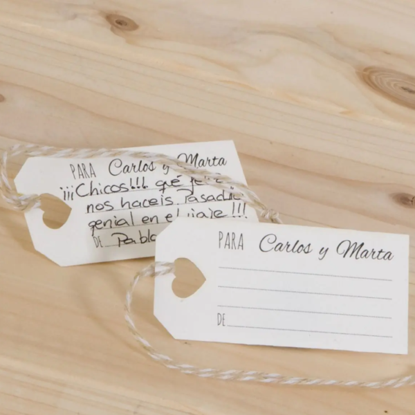 tarjetas deseos corazón