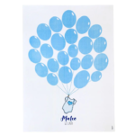 lámina árbol huellas bautizo