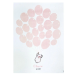 Árbol huellas Bautizo niña