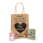 Pack llavero y licor detalle boda hombres