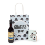 Pack llavero hombre con vino detalle boda