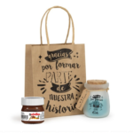 pack vela con nutella