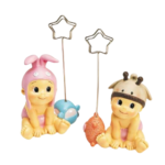 portafotos niña bebe gorrito