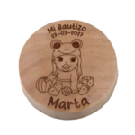 Abrebotellas imán madera rana