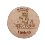 Abrebotellas madera personalizado reina
