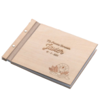 Libro firmas Comunión madera beig
