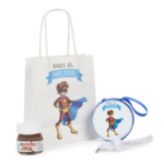 Auriculares y nutella niño
