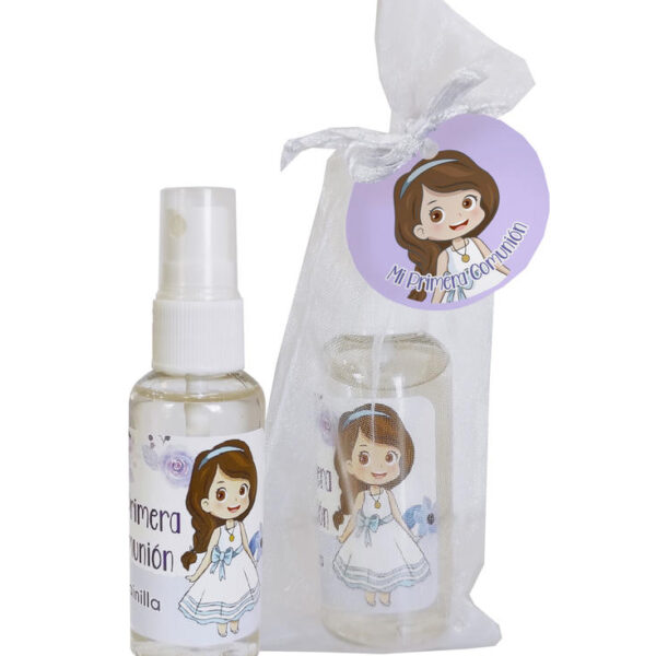 atomizador niña organza