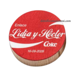 Abrebotellas refresco personalizado boda