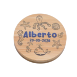Espejo madera Comunión marino