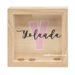 hucha madera personalizada