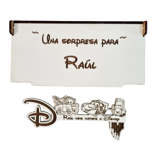 Llave mágica Disneyland Paris - Detalles Moni Moni
