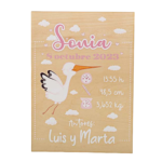 Natalicio rosa detalle para Bautizo