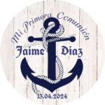 etiqueta para Comunión