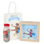 Hucha Súper Héroes Niño con chuches