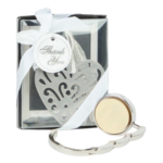 Pack Sujetabolso plegable y marcapáginas corazón