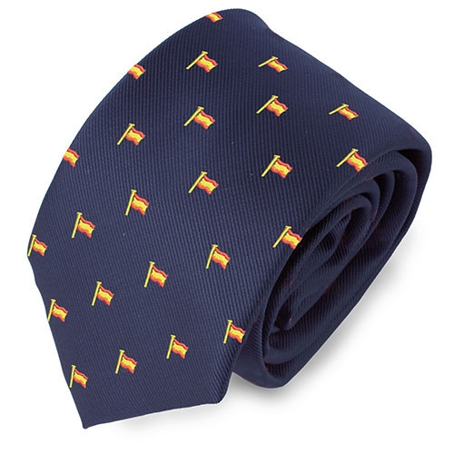 Corbata mastil bandera España