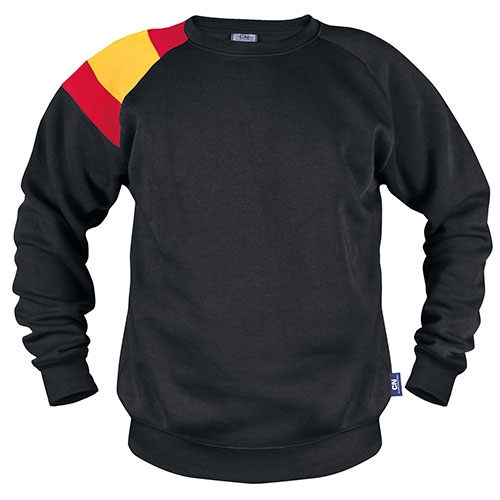 Sudadera Bandera España hombro negro