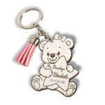 Llavero Bautizo Osita Estrella