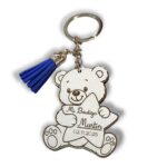Llavero Bautizo Osito Estrella