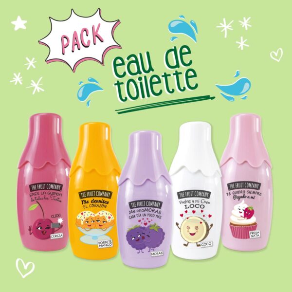 The Fruit Company Colonia Pack4