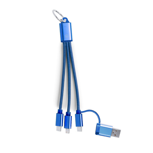 Llavero cargador móvil USB