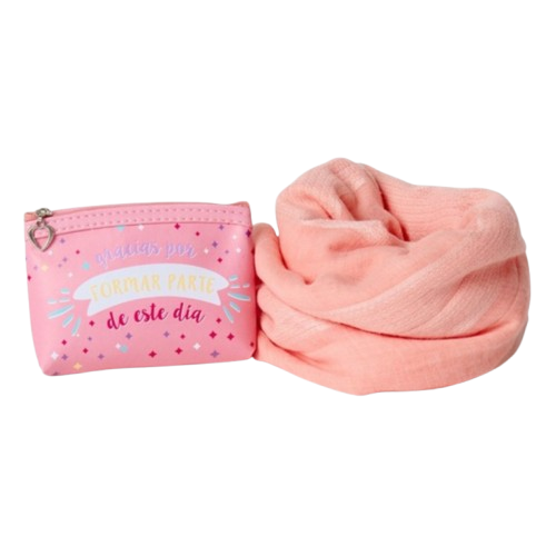 Pack monedero y pasmina