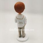 Figura tarta Comunión niña con pelota fútbol - Imagen 5