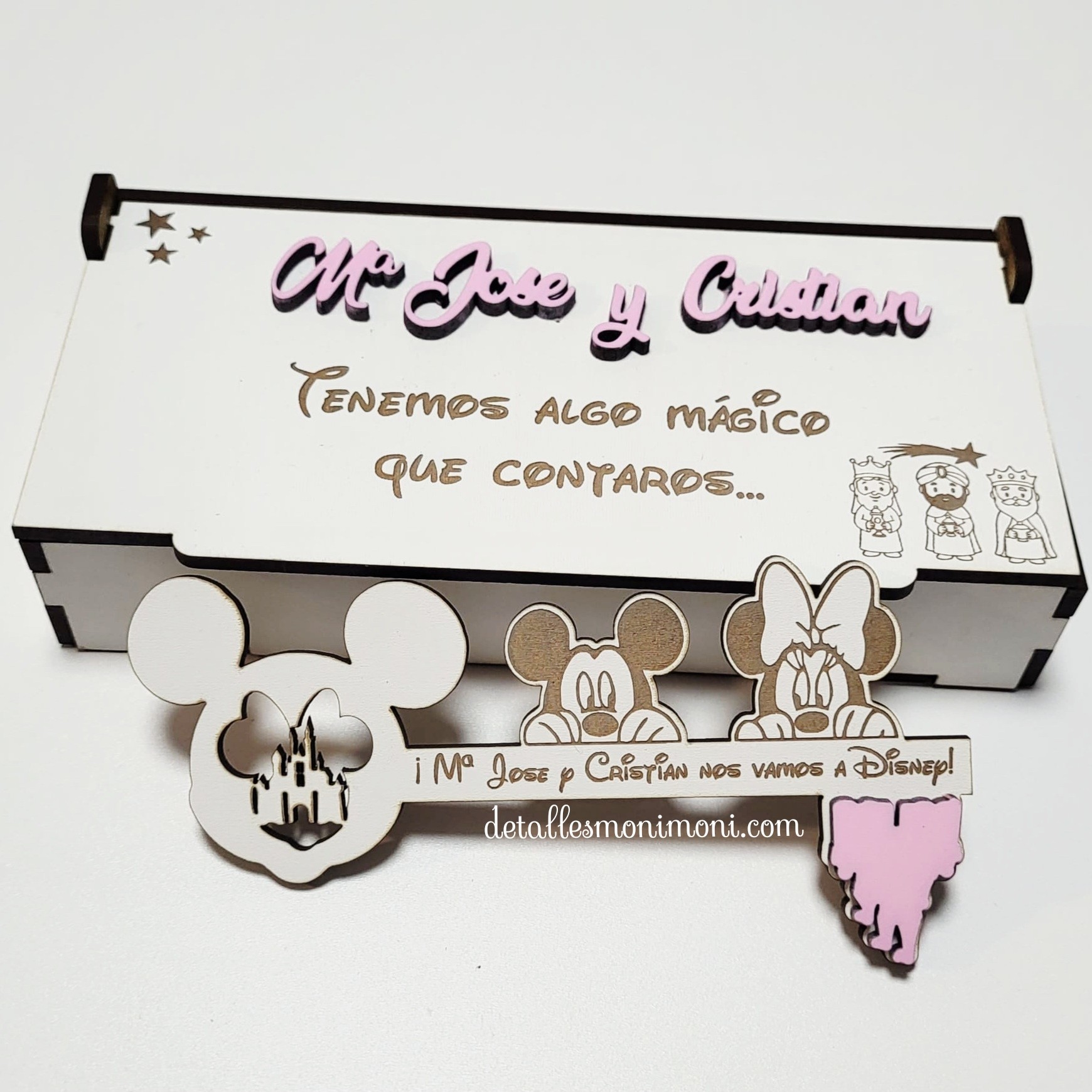 Llave magica Dinsey Mickey y Minnie