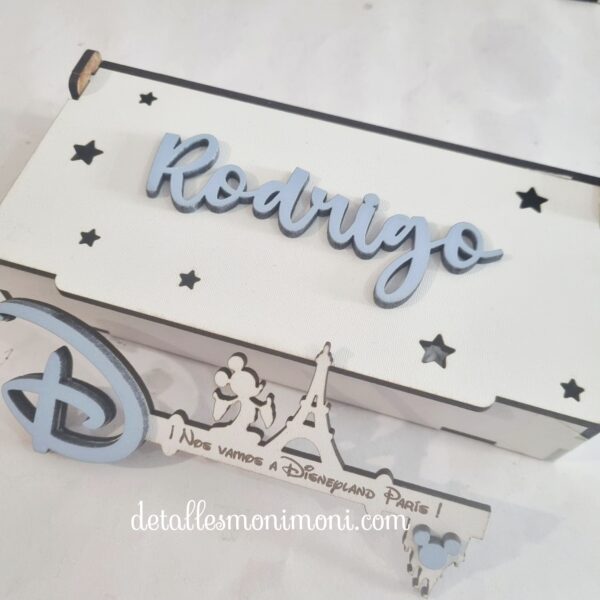 Llave mágica Disney con Mickey y Torre