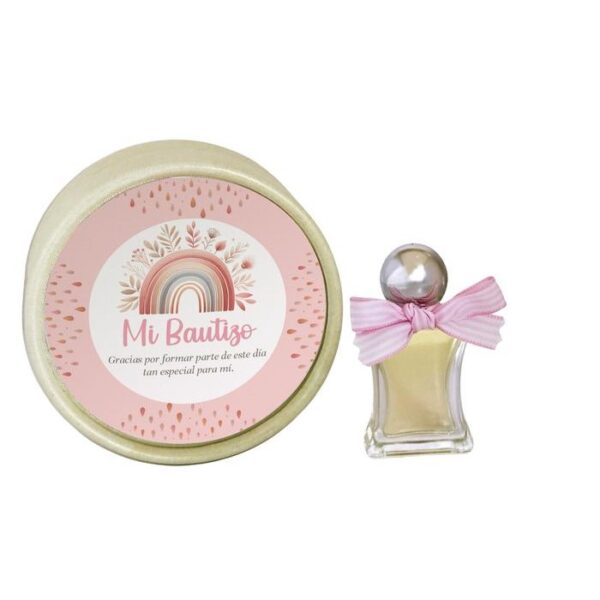 Colonia fresca caja Bautizo 10ml rosa